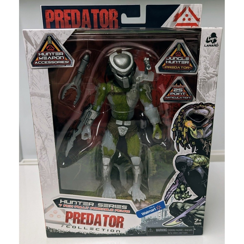 LANARD 7" JUNGLE HUNTER SERIES PREDATOR Battle Posable Action Figure Exclusive